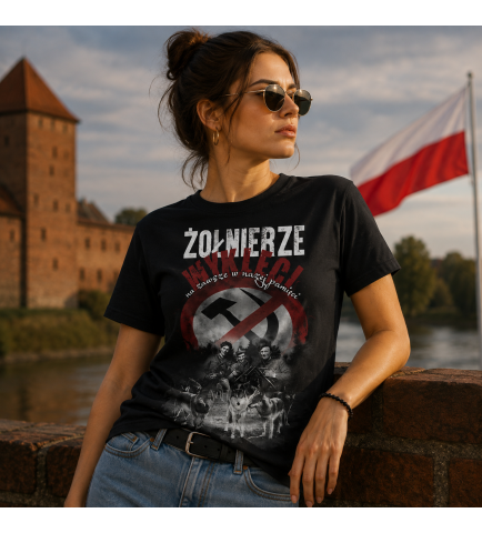 KOSZULKA DAMSKA ŻOŁNIERZE WYKLĘCI 2
